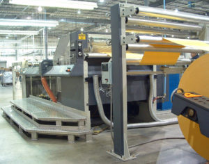 Envelope manufacturers can sheet stock to precise dimensions with the MAXSON MSP Sheeter.