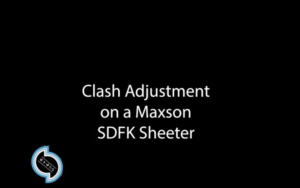MAXSON Mentoring - SDFK Clash Adjustment Training