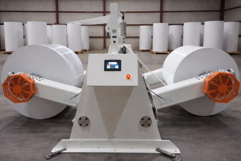 MAXSON Dual Position Shaftless Rollstand - Maxson Automatic